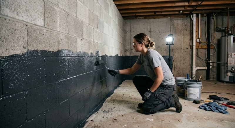 Wet Basement Solutions in Fredericksburg, VA